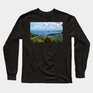 Scenic view around the area of Marciana, Elba Long Sleeve T-Shirt